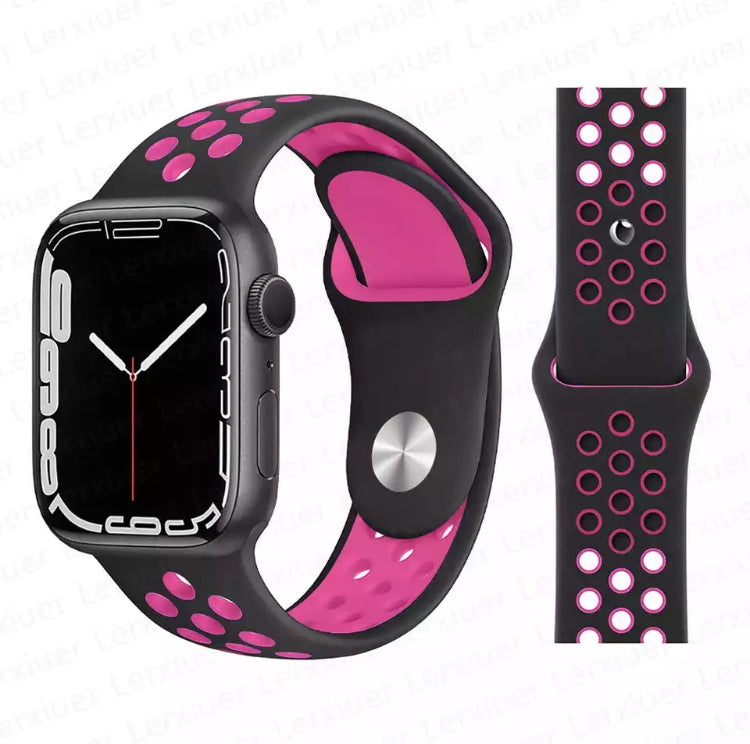 Signature Nike Apple Watch Silicone Sport Bands with Breathable Linings- for Selected Apple Watch 40mm Size - Super Savings Technologies Co.,LTD Signature Nike Apple Watch Silicone Sport Bands with Breathable Linings- for Selected Apple Watch 40mm Size - Super Savings Technologies Co.,LTD